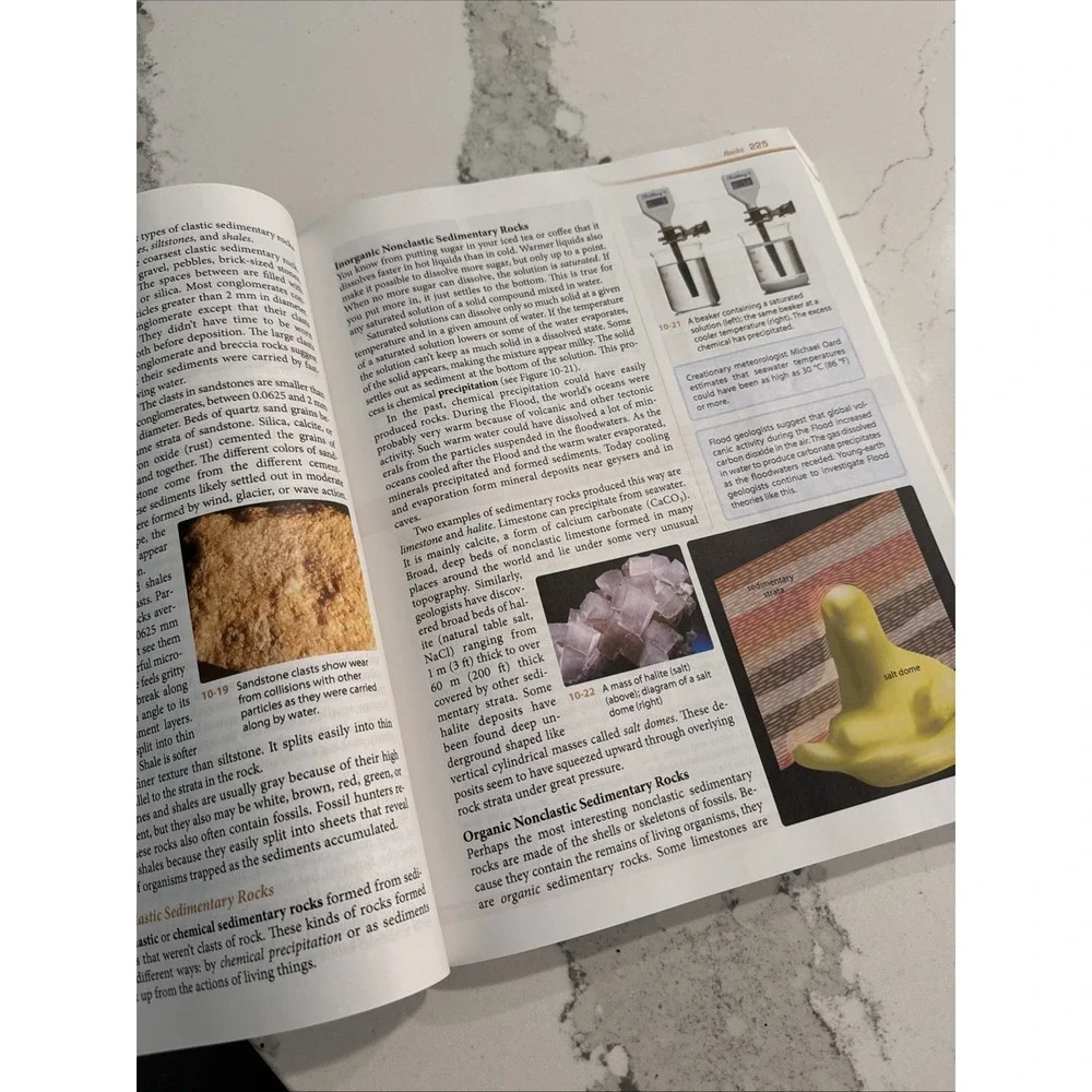 BJU Earth Science 4th Edition 8th Grade Textbook And Teacher Lab Manual